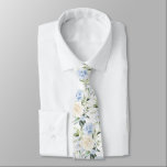 PixDezines Watercolor Roses Blue Cream Tie<br><div class="desc">PixDezines floral watercolor neck tie, dusty blue and creamy white roses. The design is an editable tiled image. Most of our designs come with DIY background colour.
Copyright © 2011-2021 PixDezines™.</div>