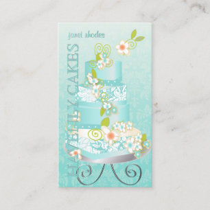 PixDezines wedding cake/Bakery/pâtisserie Business Card