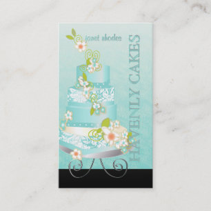 PixDezines wedding cake/Bakery/pâtisserie Business Card