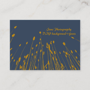 PixDezines wheat grass/golden rod/DIY background Business Card