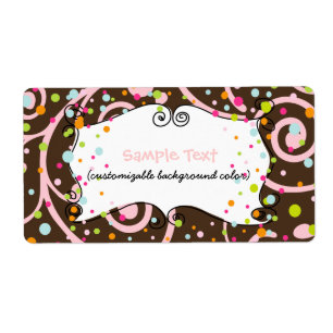 PixDezines Whimsy, pink chocolate, cupcakes