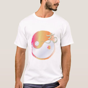 PixDezines Yin Yang t-shirt, om symbol T-Shirt