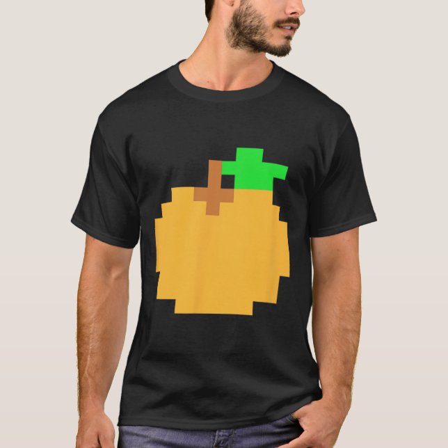 Pixel 8-bit Arcade Video Game Matching Costume Tea T-Shirt (Front)
