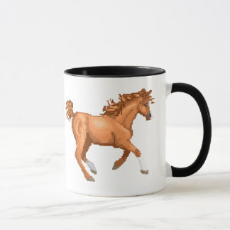 Pixel Arabian Horse Mug
