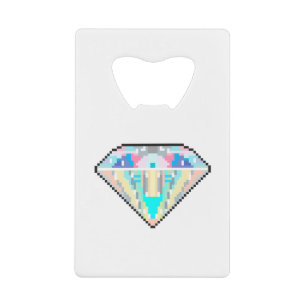 Pixel art diamond gem