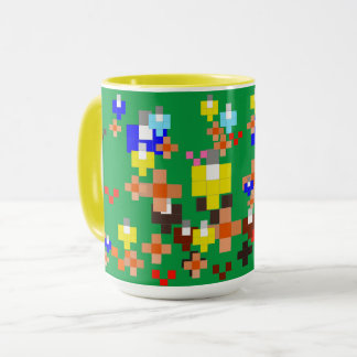 Pixel Art Impressionism - Summer Mugs