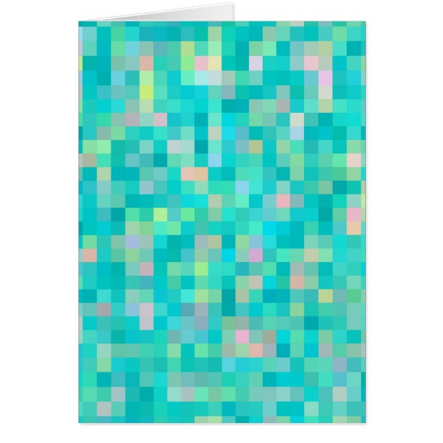 Pixel Art Multicolor Pattern (Front)
