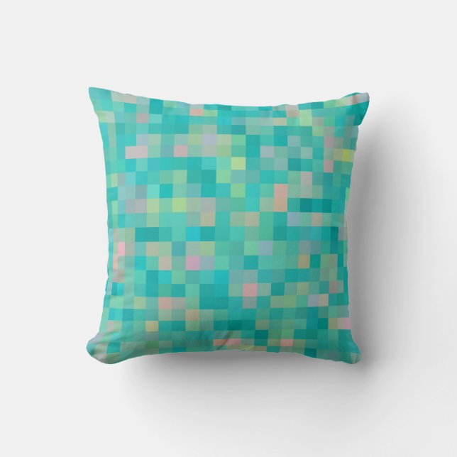 Pixel Art Pattern Cushion (Front)
