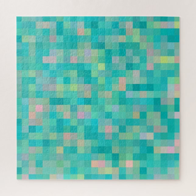 Pixel Art Pattern Jigsaw Puzzle (Vertical)