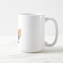 Pixel Art Superhero Dad Mug, Father's Day Gift