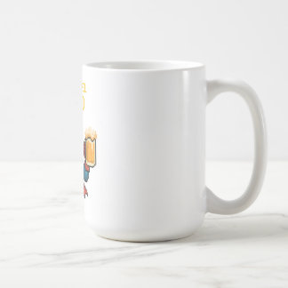 Pixel Art Superhero Dad Mug, Father's Day Gift Coffee Mug