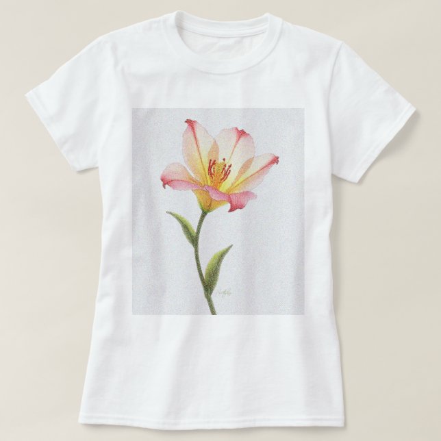 Pixel Bloom Trio T-Shirt (Design Front)