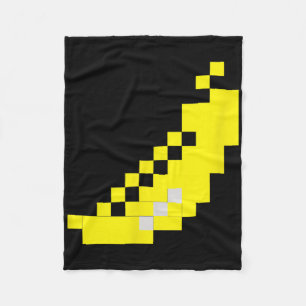Pixel Bynana 80s Video Game Halloween Group Costum Fleece Blanket