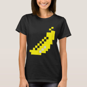 Pixel Bynana 80s Video Game Halloween Group Costum T-Shirt