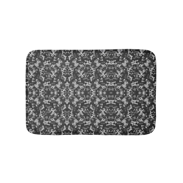 Pixel Camo Stealth Bath Mat (Front)
