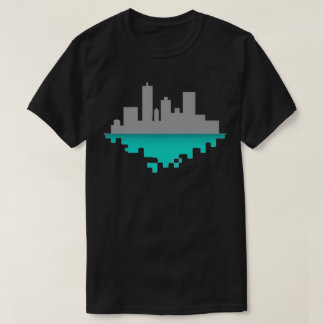 PIXEL CITY SKYLINE T-Shirt