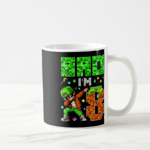 Pixel Dab Gamer Style Birthday Gift For Boys 8  Coffee Mug