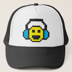 Pixel DJ Trucker Hat