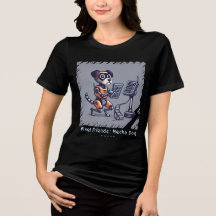 Pixel Friends: Mecha Dog (Robot Dog)(women tshirt)