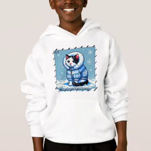 Pixel Friends: Winter Wonderland #10 (winter cat)