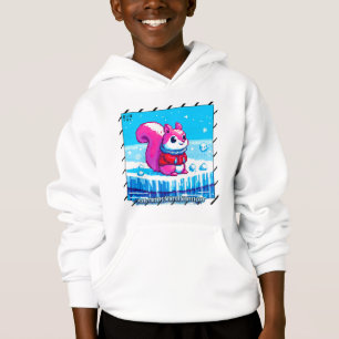 Pixel Friends: Winter Wonderland #6 pink squirrel
