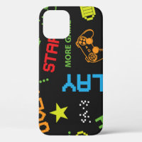Pixel Game Style: Abstract Seamless.