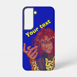 Pixel girl changing samsung galaxy case