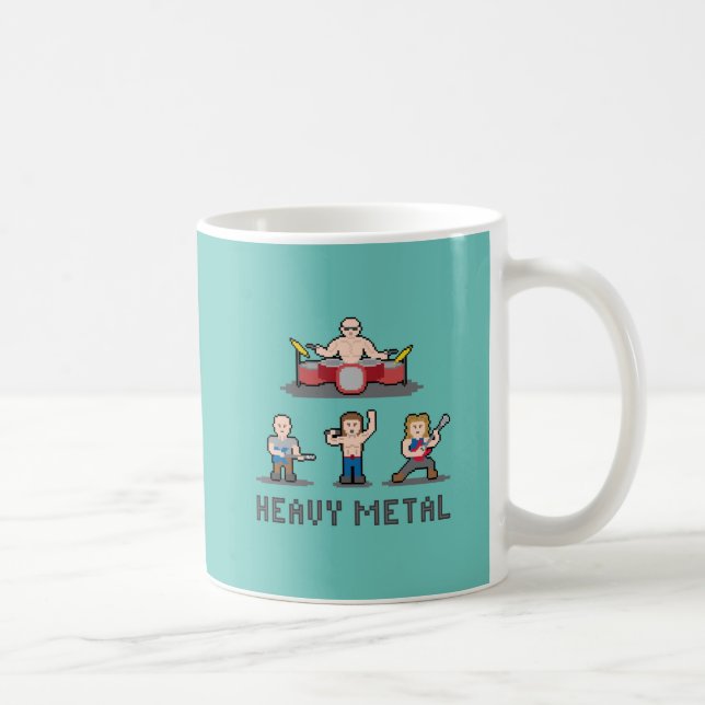 Pixel Heavy Metal Mug (Right)