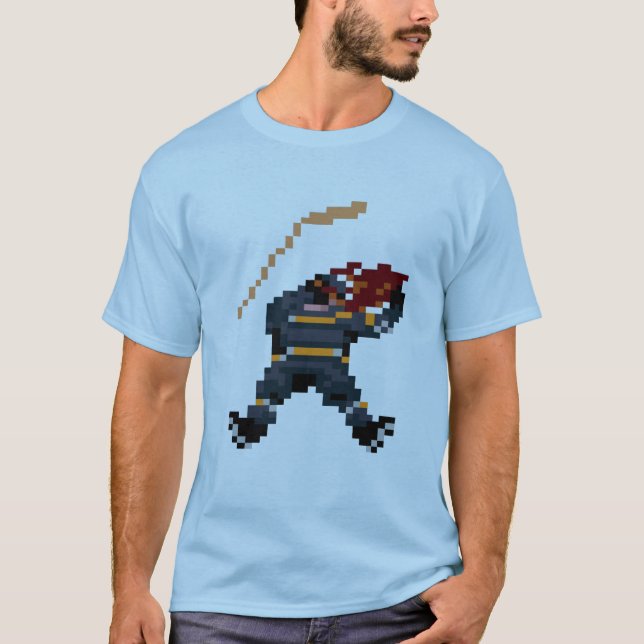 Pixel Hockey Carnage T-Shirt (Front)