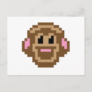 Pixel Monkey Postcard