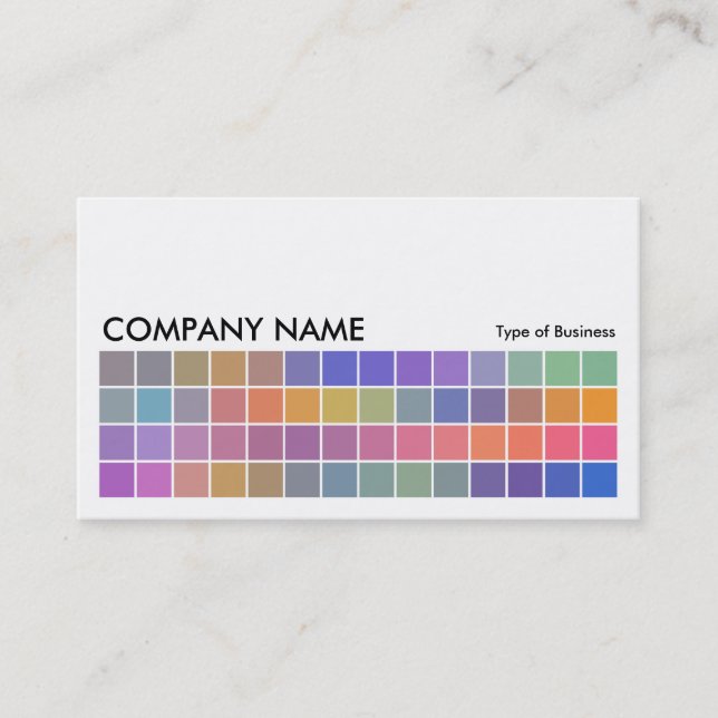 Pixel Motif v2 02 Business Card (Front)