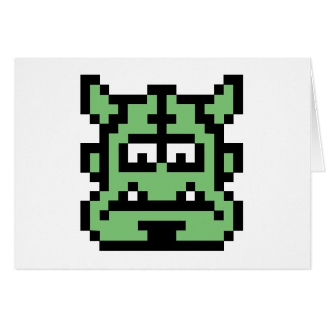 Pixel Ogre (Front Horizontal)