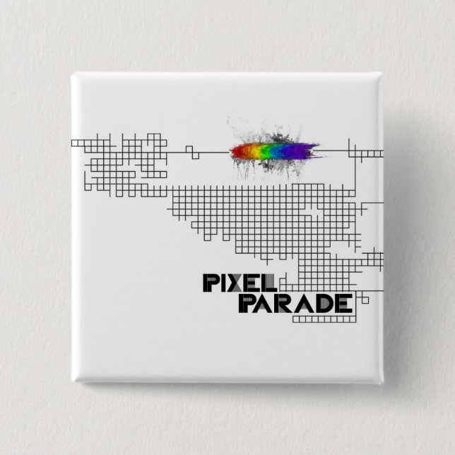Pixel Parade "Analogue" pin (Front)