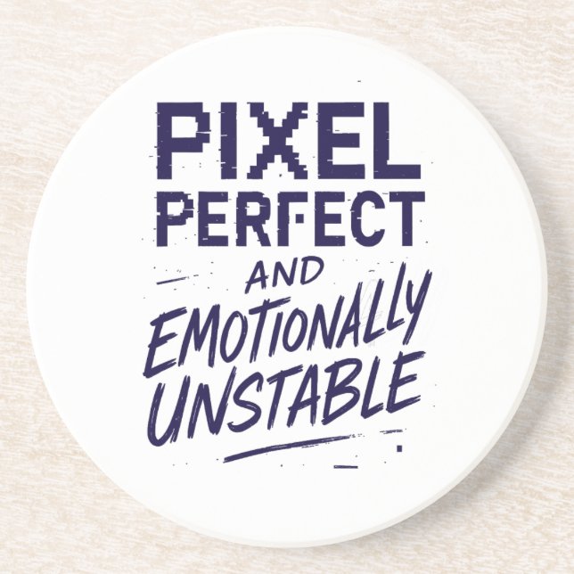 Pixel Perfect Coaster (Front)