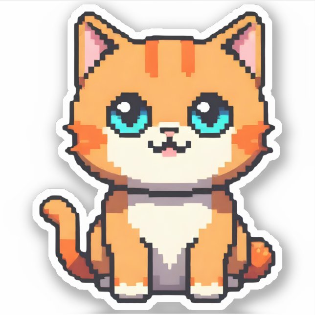 Pixel Perfect Kitty (Front)