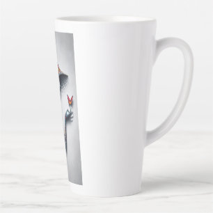Pixel pic latte mug