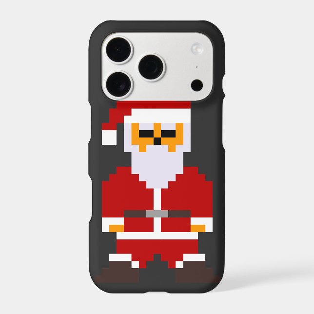 Pixel Pose Santa Claus (Back)
