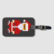 Pixel Pose Santa Claus