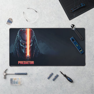 Pixel PredaKnight: The Hunter's Blade Desk Mat