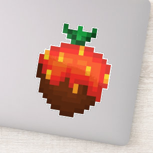 Pixel Strawberry Covered Chocolate 