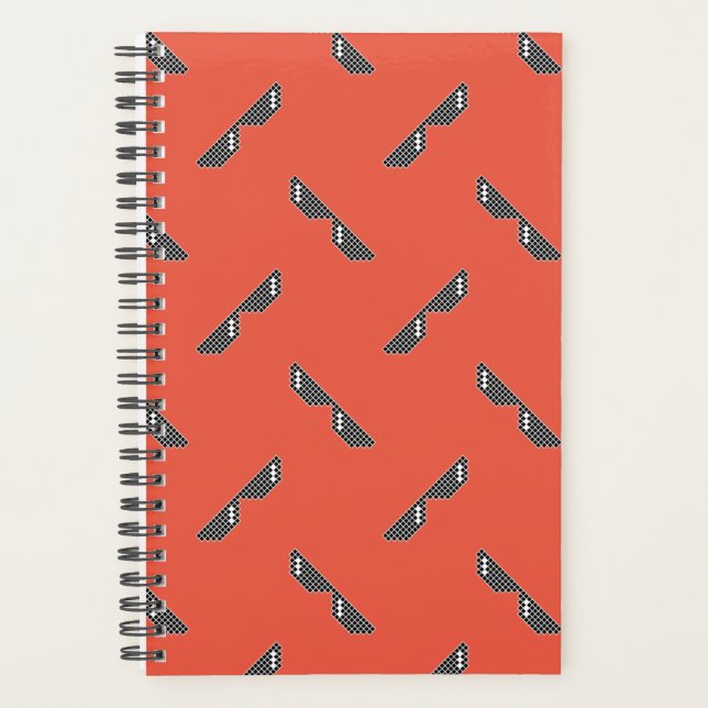 Pixel Sunglasses Pattern Planner (Front)