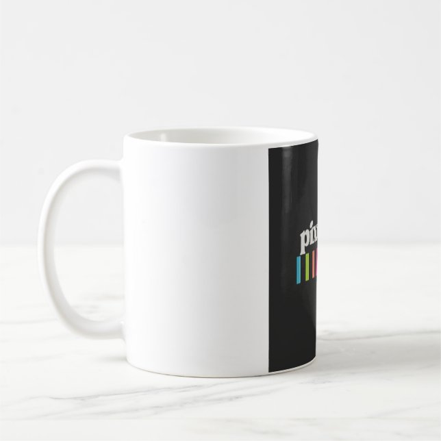Pixel surfer mug (Left)