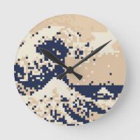 Pixel Tsunami 8 Bit Pixel Art