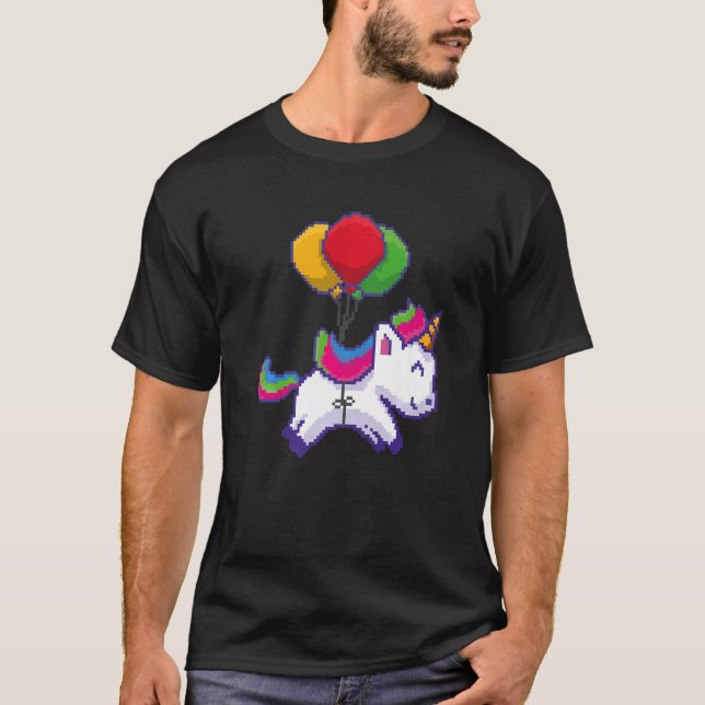 Pixel  Unicorn T-Shirt (Front)