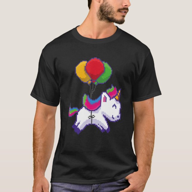 Pixel   Unicorn T-Shirt (Front)