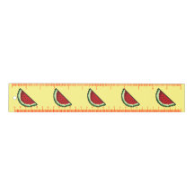 Pixel Watermelon Pattern