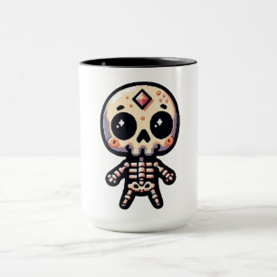 Pixelart Skeleton Mug