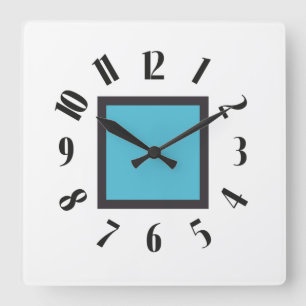 PIXELAT FIRST SERIES LEX by Masanser Square Wall Clock