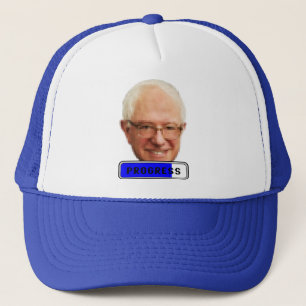 Pixelated Bernie Sanders - PROGRESS Trucker Hat