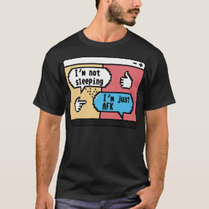 Pixelated Chatter The AFK Confession T-Shirt